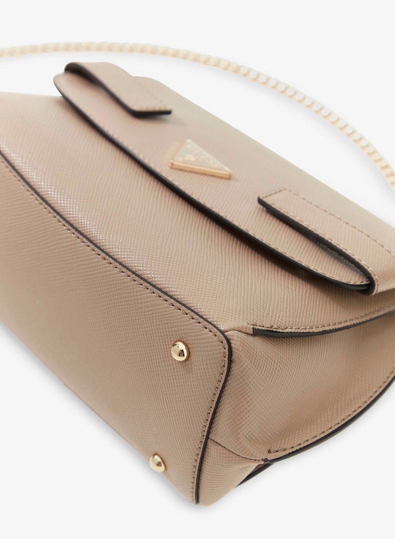 GUESS Serenova Flap Over Crossbody Bag - Image 4